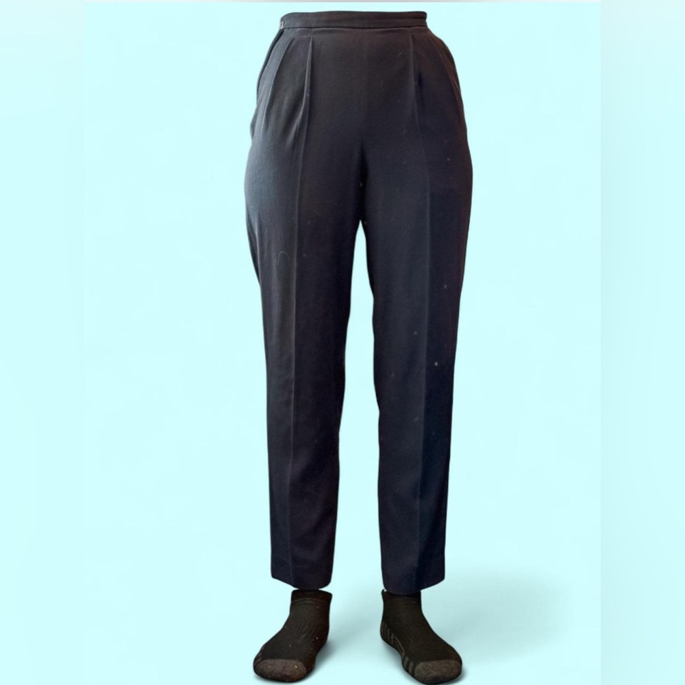 VINTAGE Navy Tailored Pants